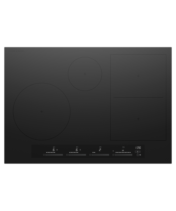 30" Series 7 4 Zone Induction Cooktop, SmartZone, pdp