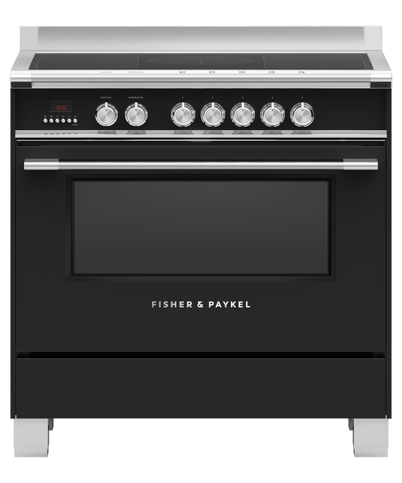 Freestanding Cooker, Induction, 90cm, 5 Zones with SmartZone, pdp