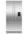 Réfrigérateur congélateur à porte française intégré, 36 po, Glace et eau, galerie de photos 1,0