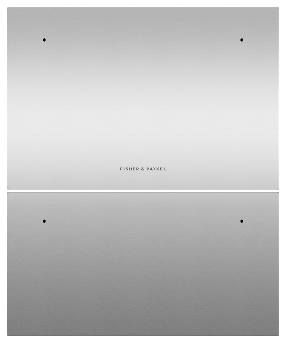 Door panels for Integrated Double DishDrawer&trade; Dishwasher, 60cm, pdp