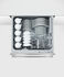 Integrated Double DishDrawer™ Dishwasher, Sanitize gallery image 3.0
