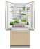 Réfrigérateur congélateur à porte française intégré, 32 po, Glace, galerie de photos 3,0