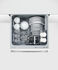 DishDrawer™嵌入式单抽屉洗碗机，加高型 gallery image 4.0