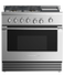Dual Fuel Range, 36", 4 Burners with Griddle gallery image 1.0