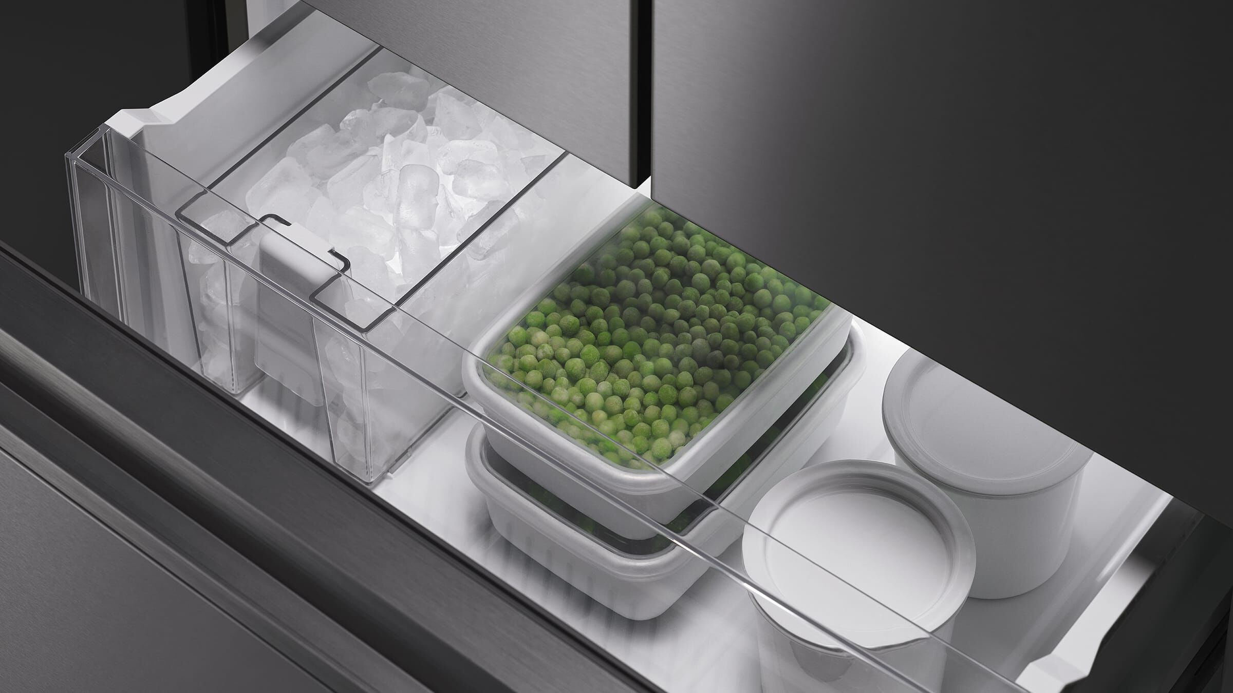 18cu ft Series 7 French Door Refrigerator Freezer, Ice & water