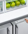 Congélateur réfrigérateur à quatre portes autoportant, 36 po, 18,9 pi³, Glace et eau, galerie de photos 10,0