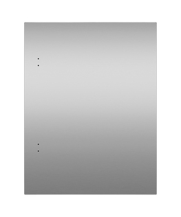 
        Solid Stainless Right-Hinge Door Panel for Integrated Undercounter Wine & Beverage, 24