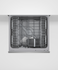 Single DishDrawer™ Dishwasher, Tall, Sanitise gallery image 4.0
