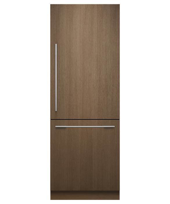 76.2cm 系列 11 嵌入式冷藏/冷冻冰箱，带制冰机和饮水机, pdp