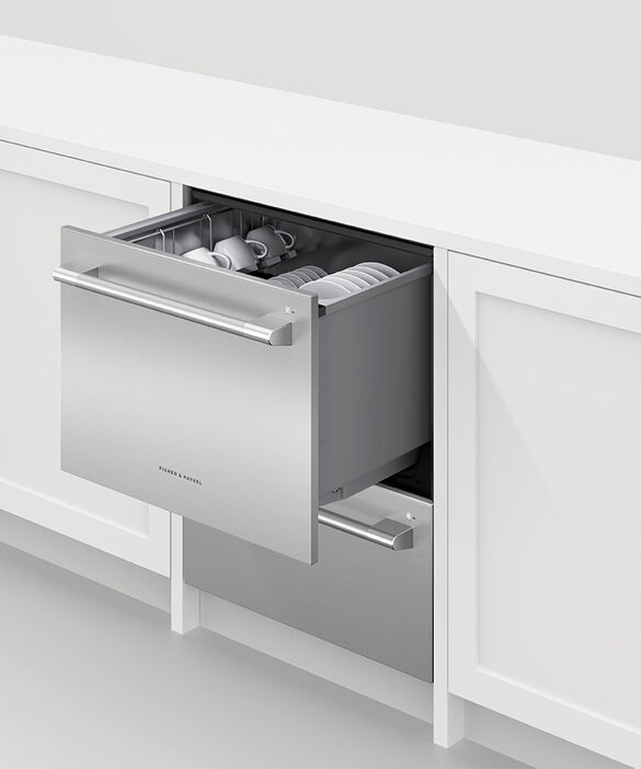 Double Dishdrawer™ Dishwasher, Tall, Sanitize | Fisher & Paykel Canada