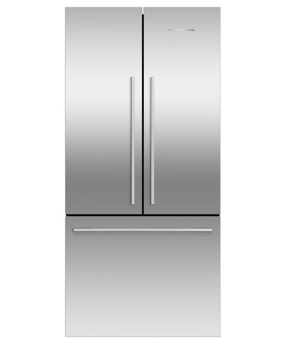 Freestanding French Door Refrigerator Freezer, 79cm, 487L, pdp