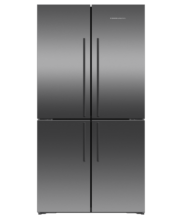 Freestanding Quad Door Refrigerator Freezer, 90.5cm, 538L, pdp