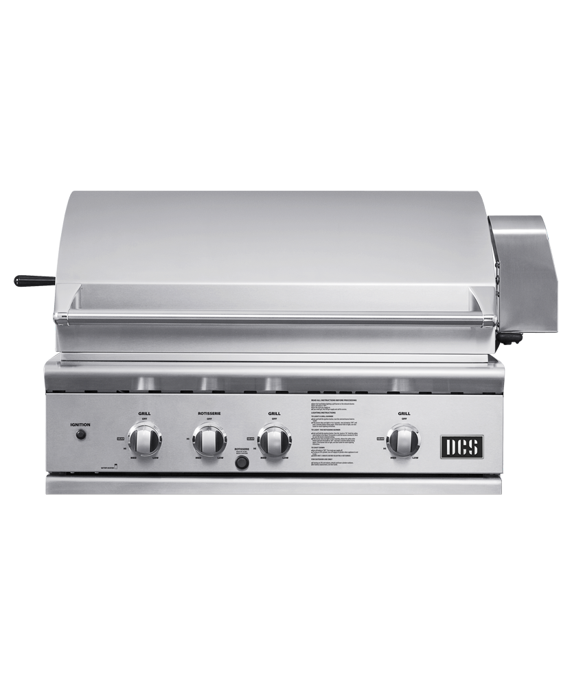 NEW STAINLESS STEEL FISHER & PAYKEL DCS BGB BBQ GRILL ROTISSERIE MOTOR W/ LIGHT 