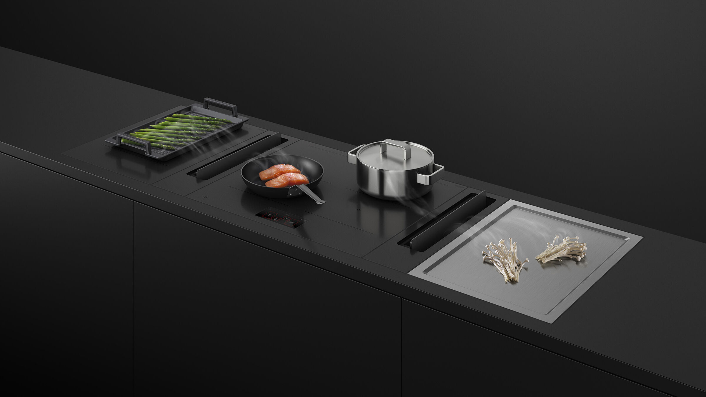 76cm Series 9 4 Zone Induction Cooktop, with SmartZone