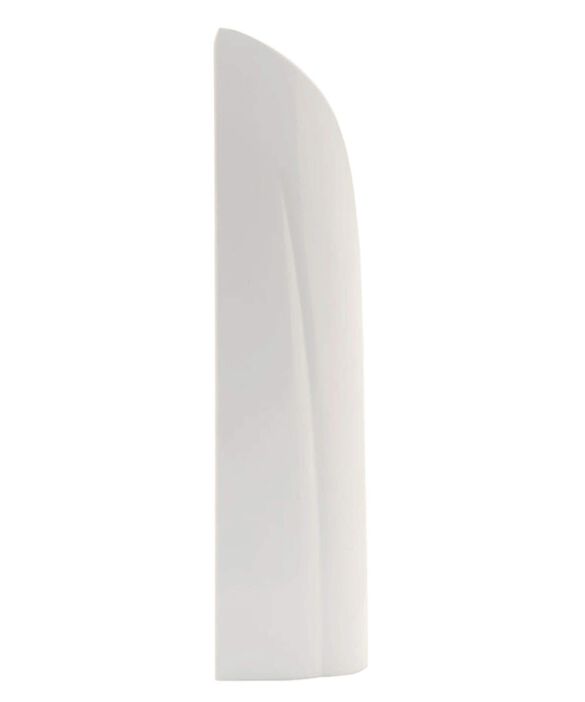 Small White Curved Door Handle, pdp