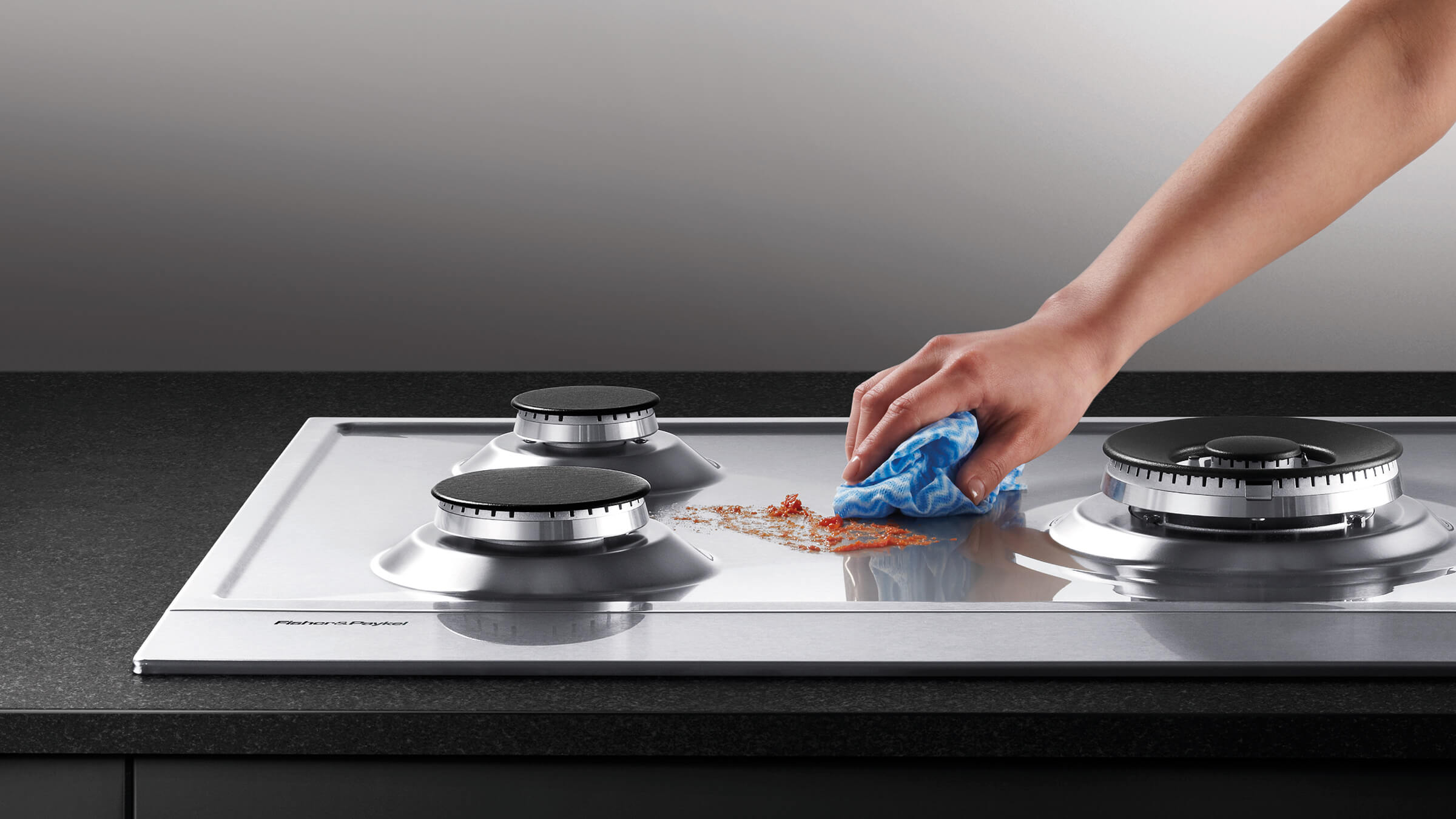 Cleaning a discount gas stove
