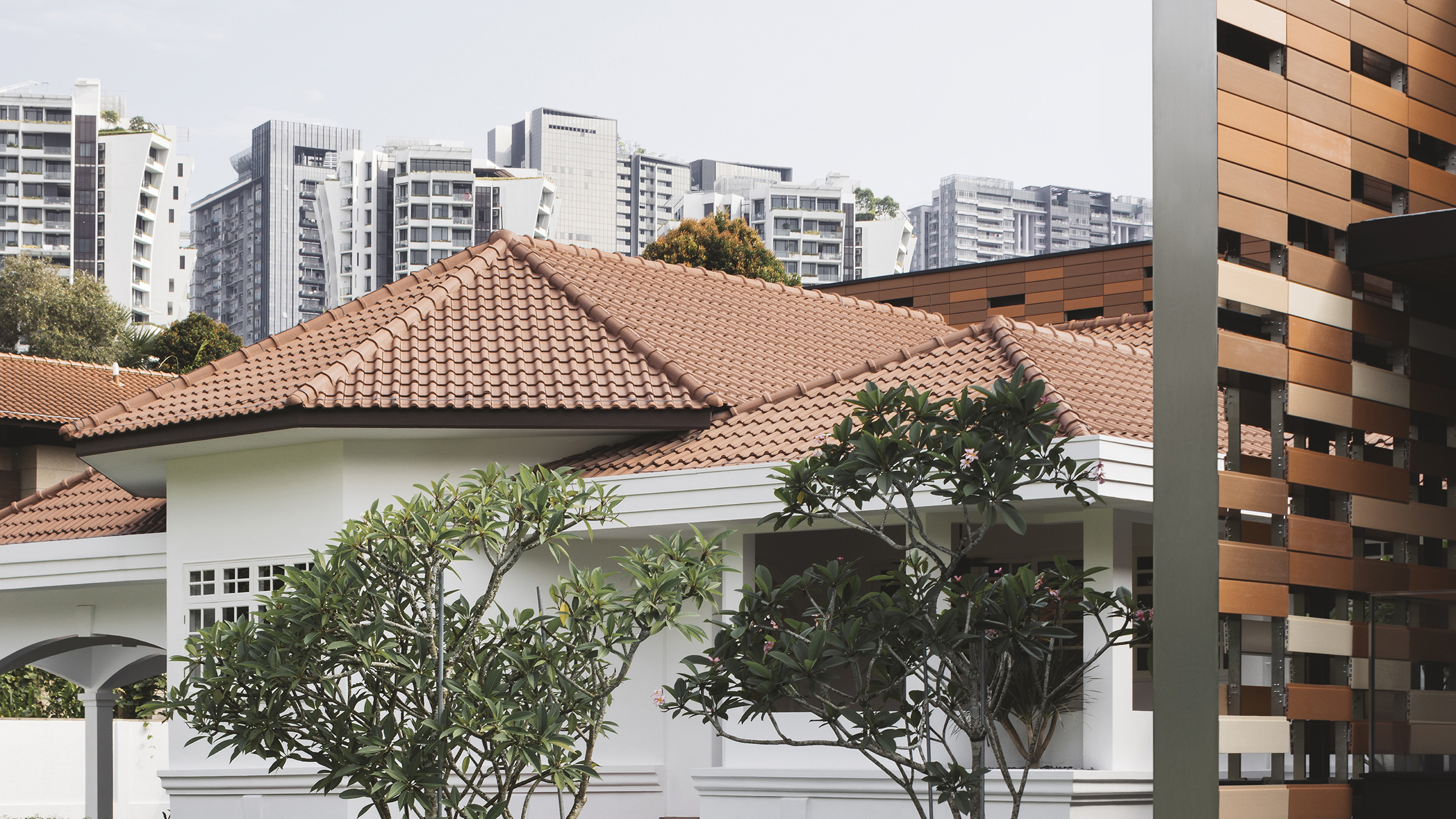 Old building with terracotta roof