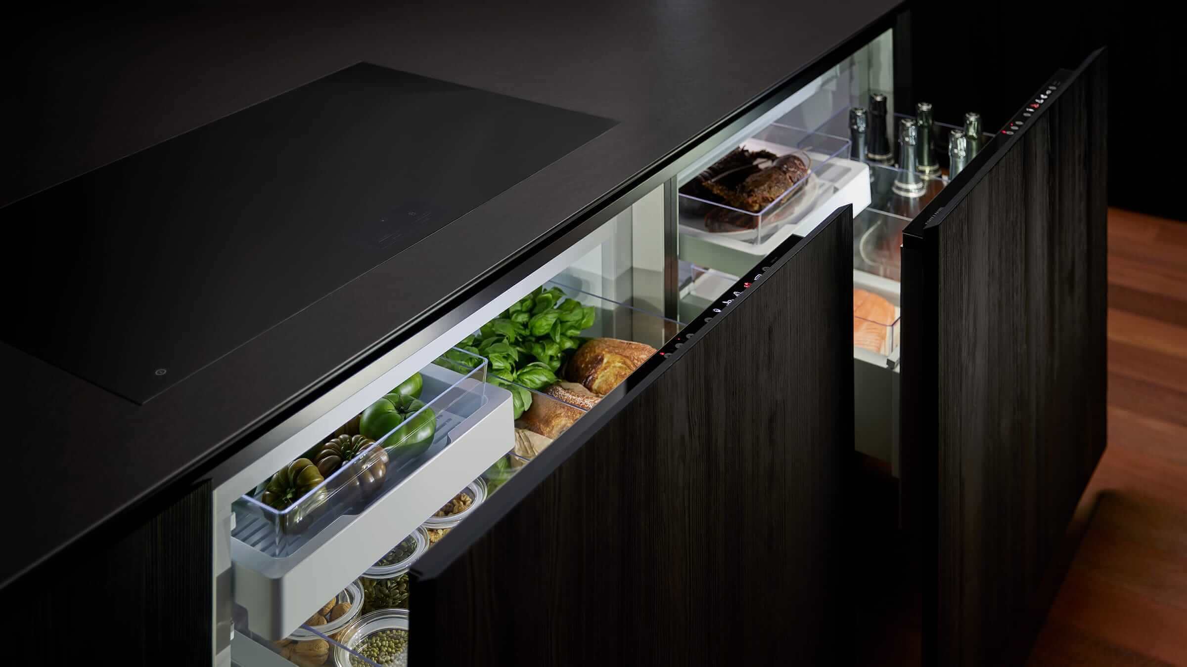 Fisher and Paykel washer and fabric care cabinet