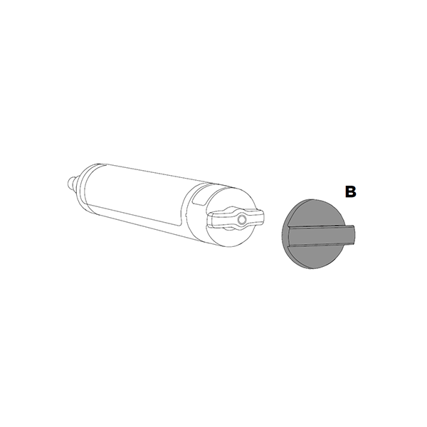 diagram a water filter with the tool attachment.