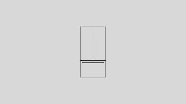 Integrated refrigerator freezer Icon.