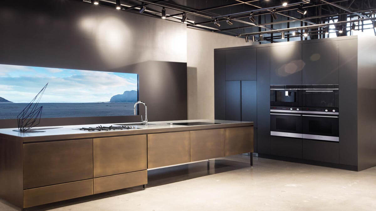 Demonstration Kitchen Featuring Fisher & Paykel Appliances at Costa Mesa Experience Center