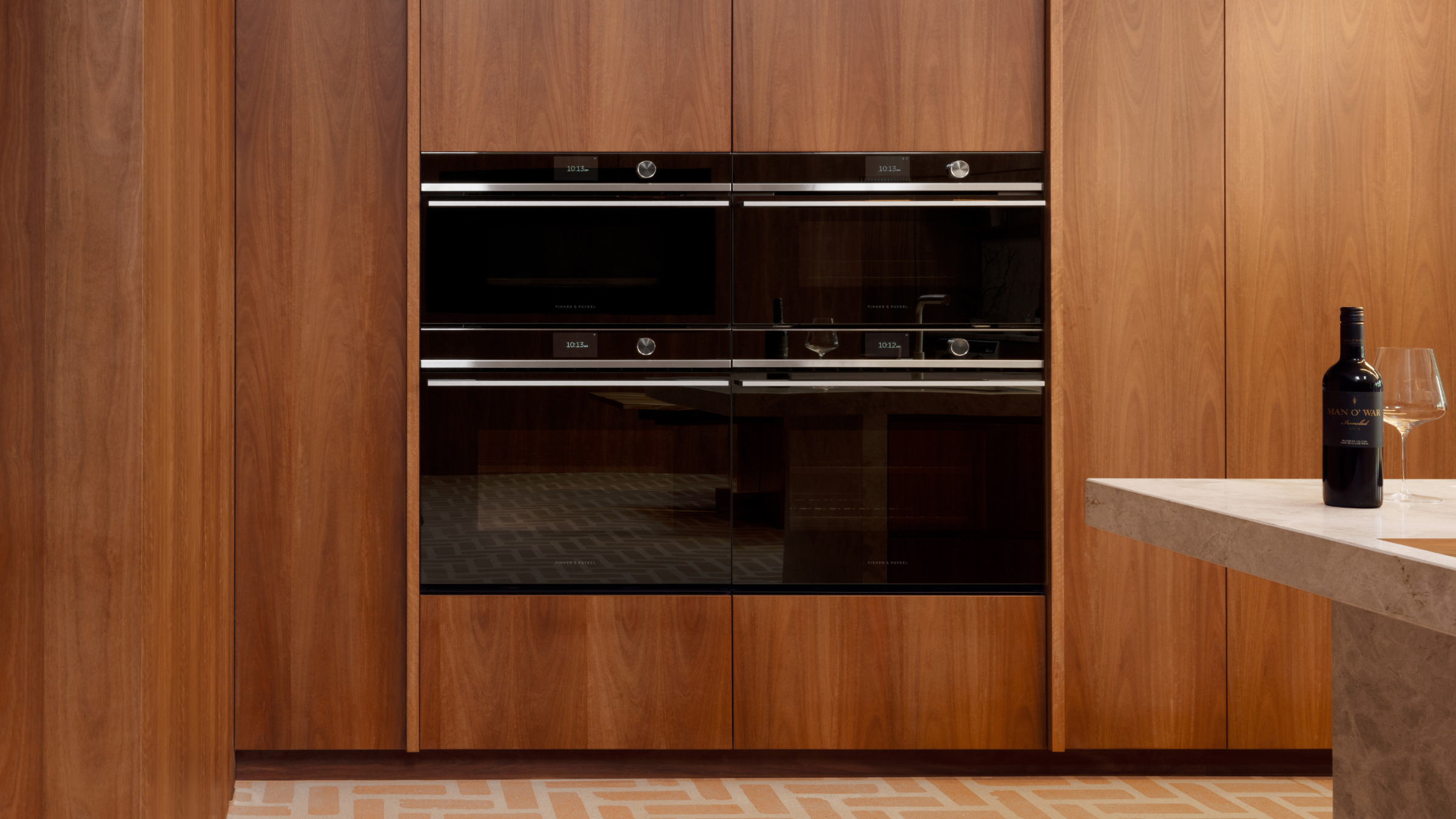 Fisher & Paykel kitchen appliances