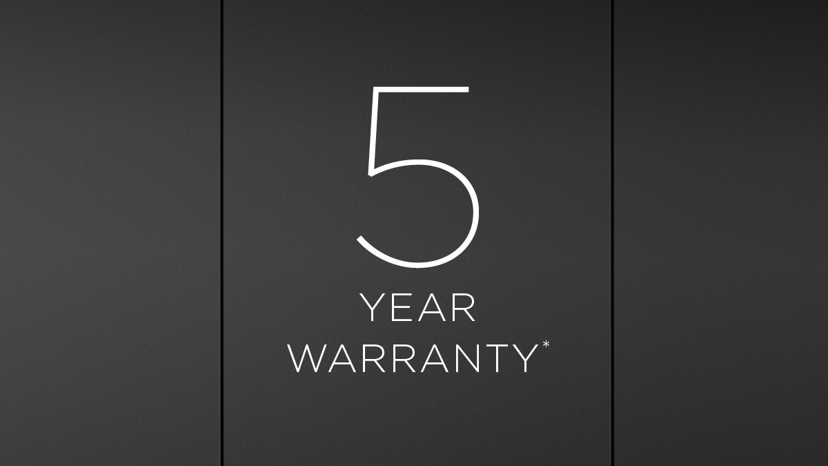 5 year warranty feature image.