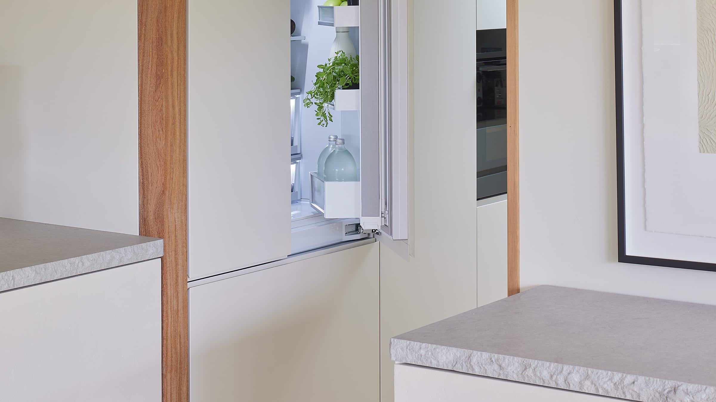 Fisher and Paykel Integrated Refrigerator