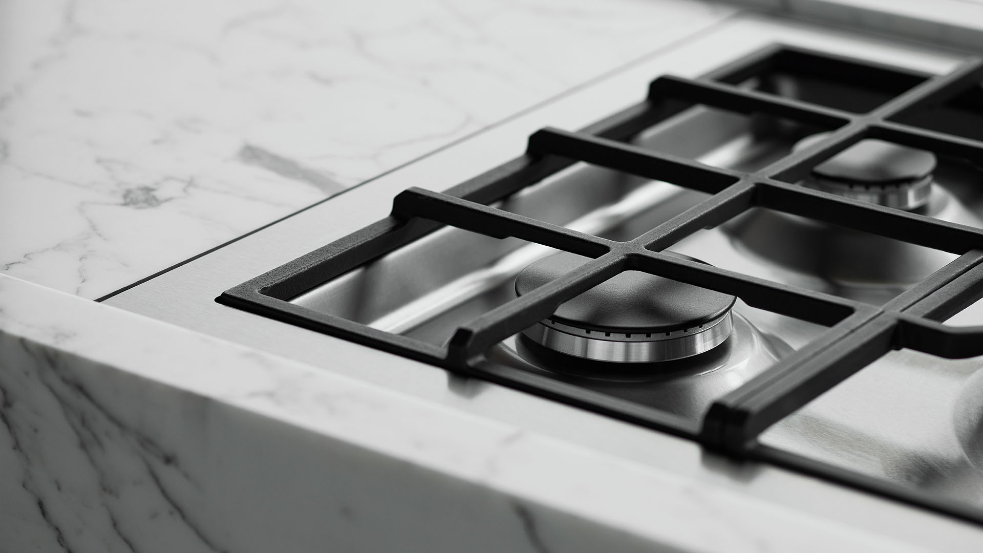 Shot of the Contemporary Gas Cooktop