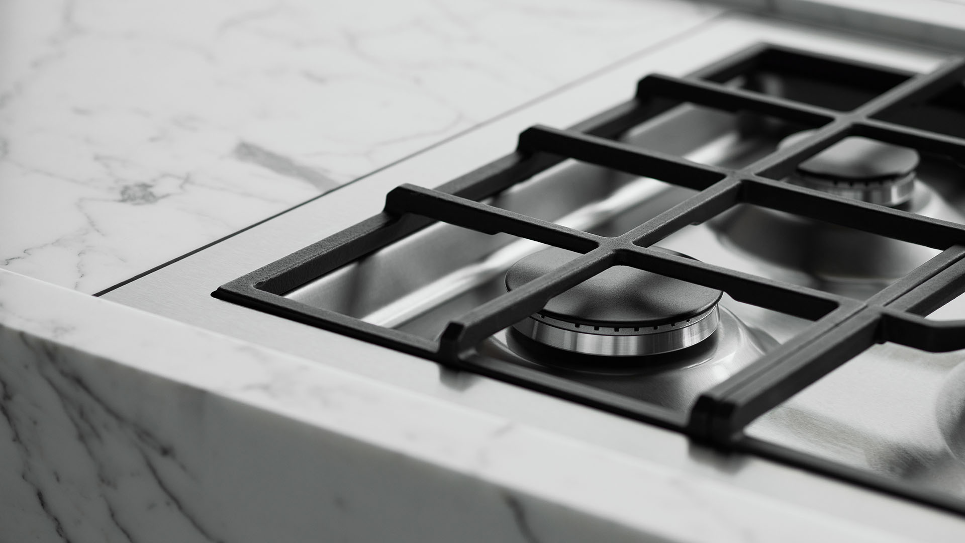 Shot of the Contemporary Gas Hob