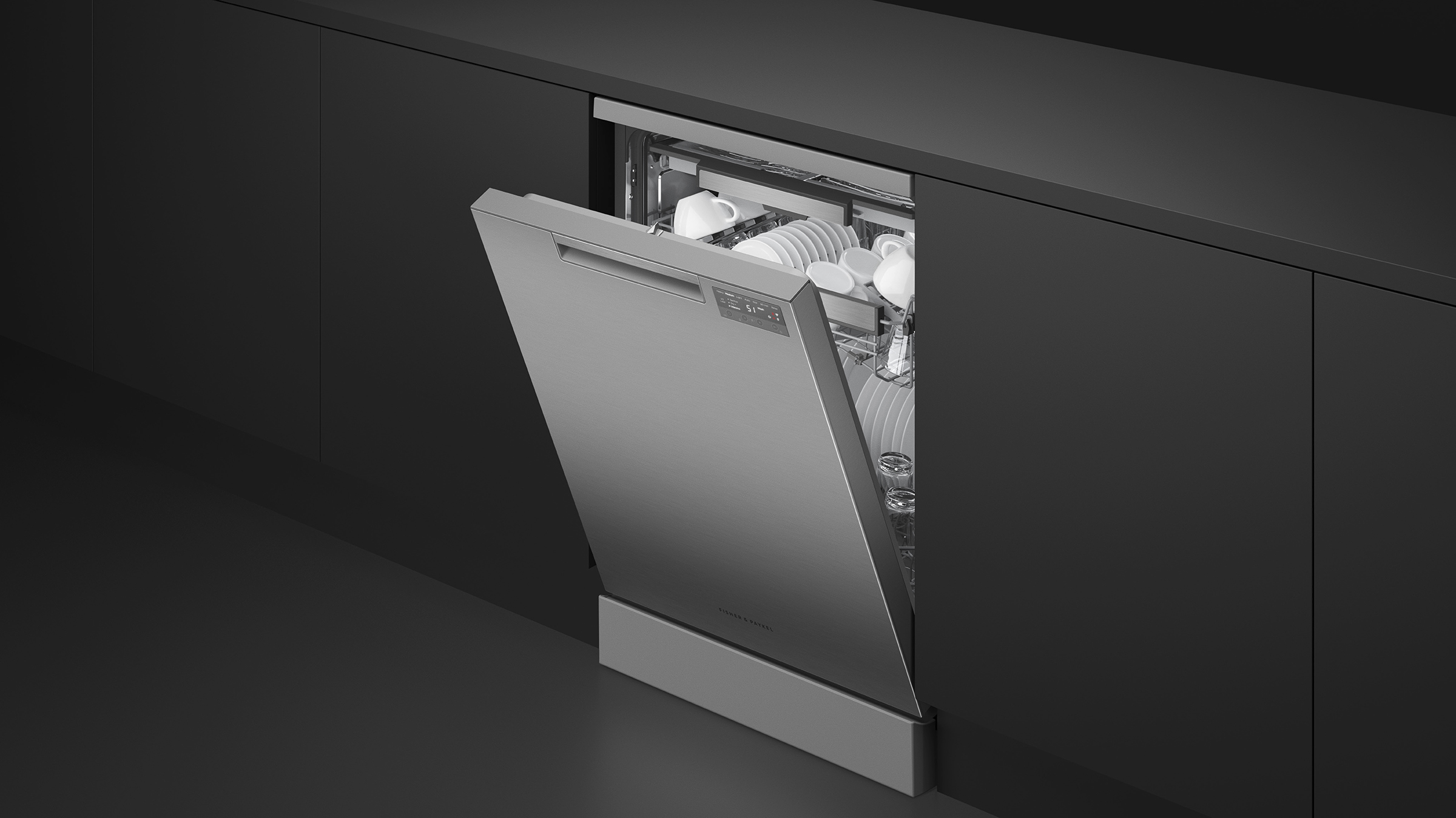 UV-filtered glass on a built-in unit