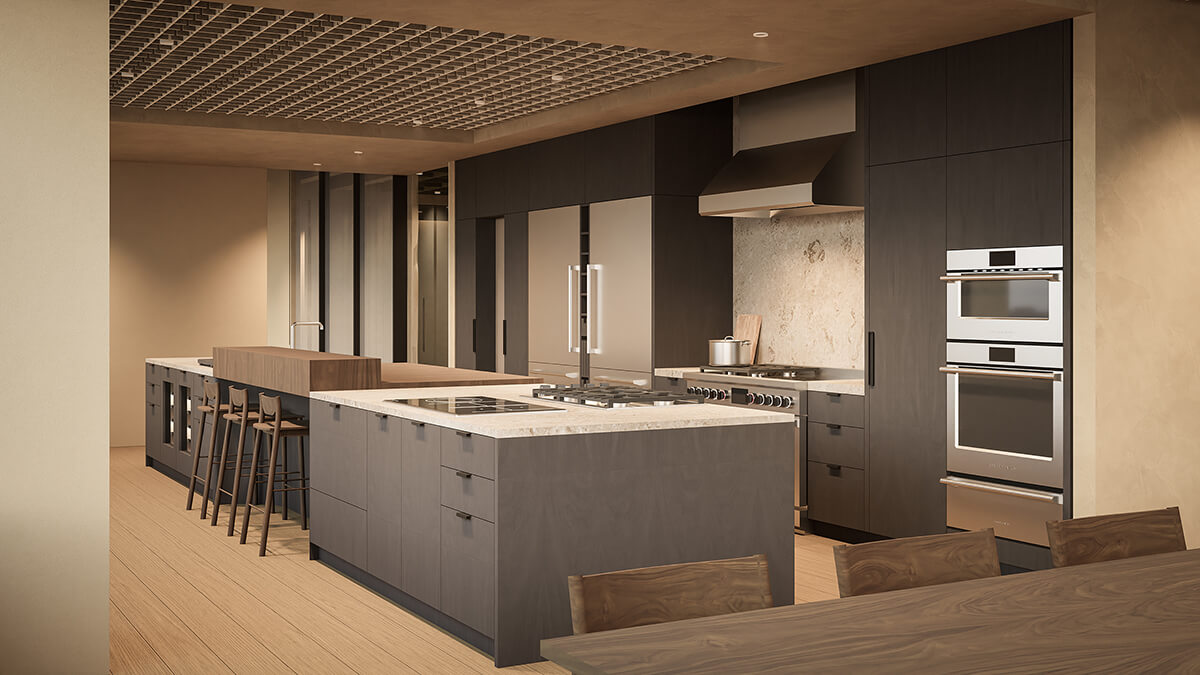 The professional kitchen