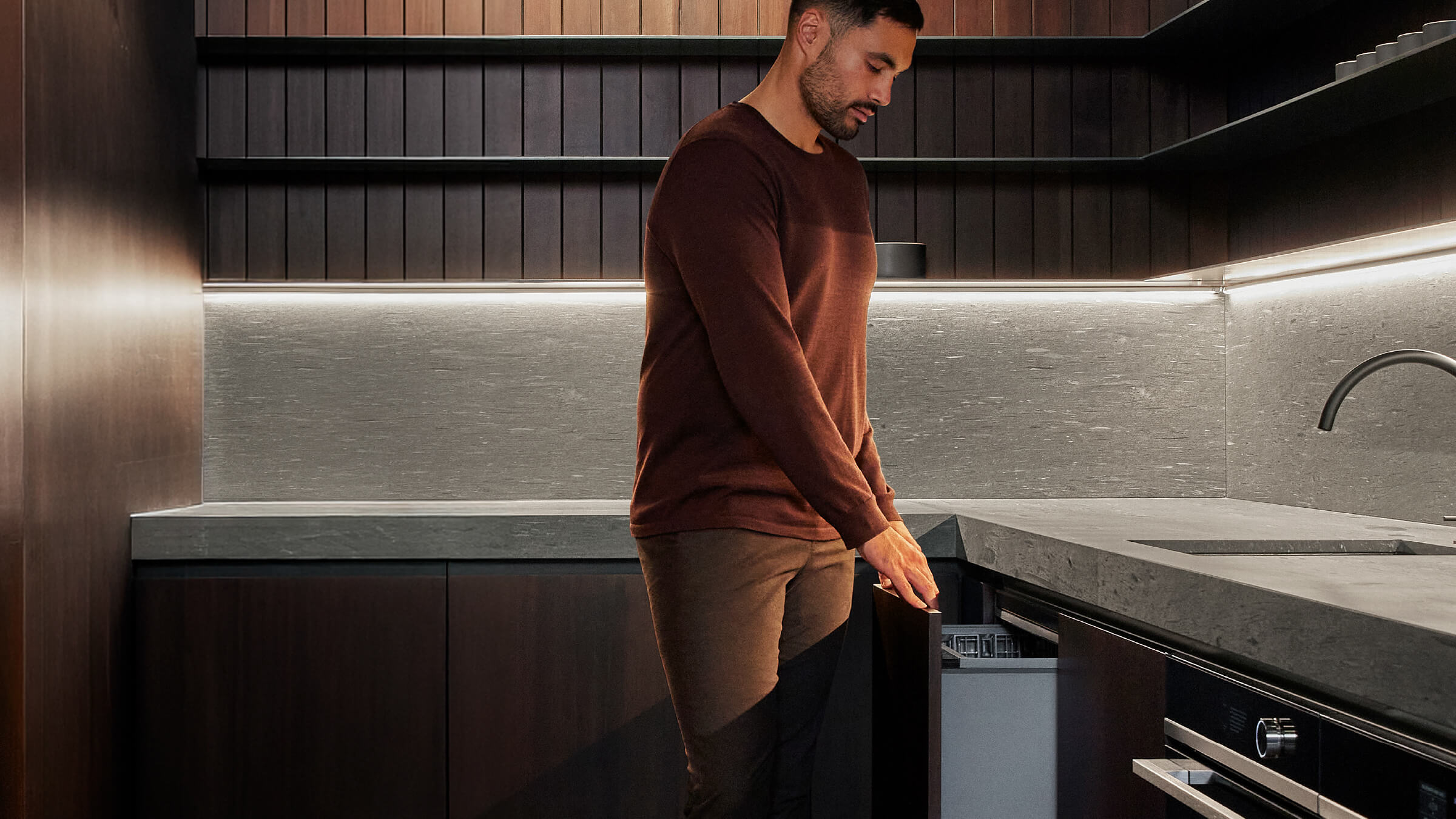 Fisher & Paykel integrated French Door refrigerator