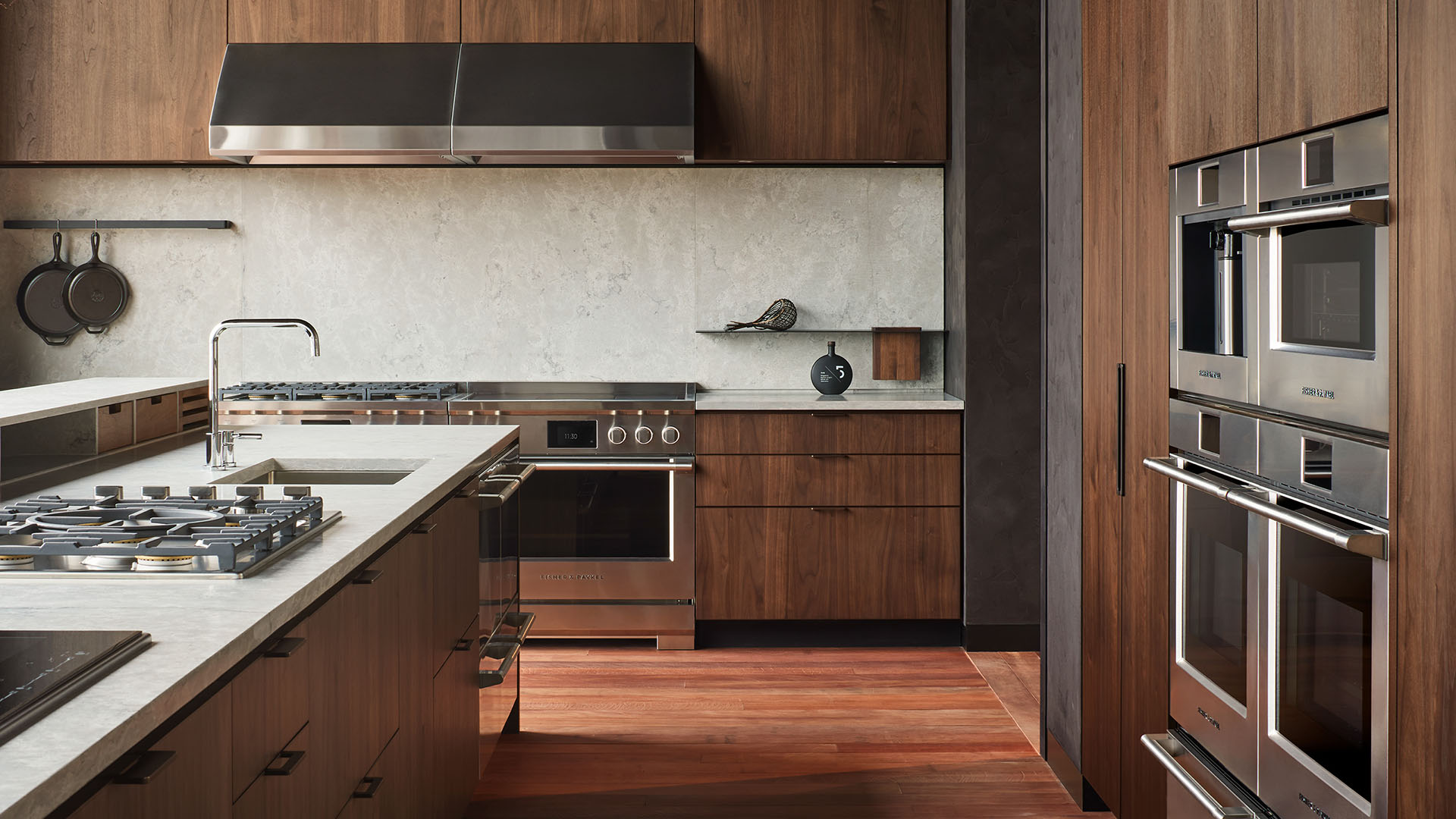 View into the Henrybuilt Professional Kitchen, showcasing contemporary appliances