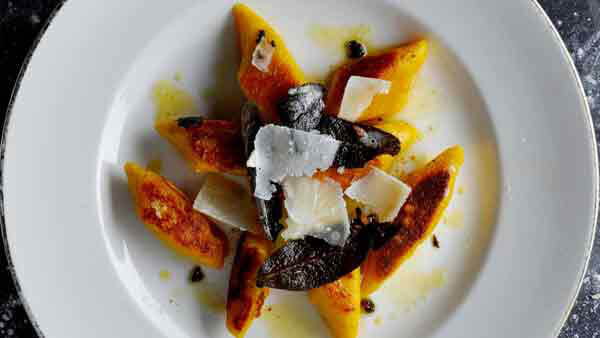 A Plate of Pumpkin Gnocchi