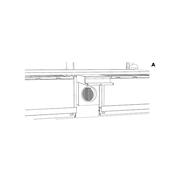 diagram the location of the water filter hatch.