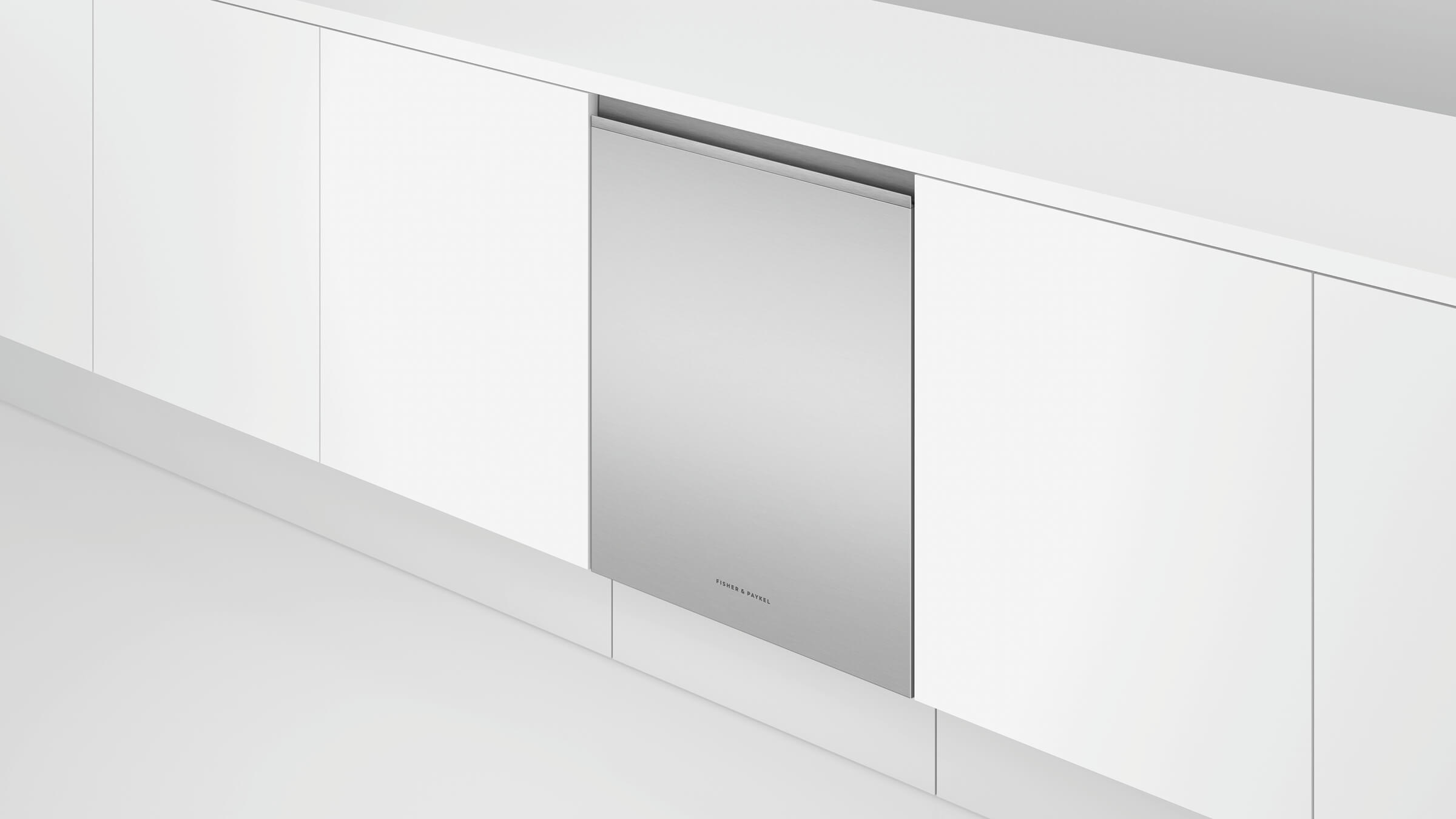 Refined finishes aligned to the kitchen family sit precisely beneath benchtops.