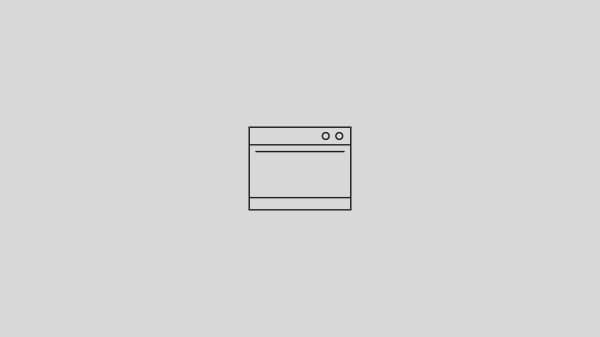 Contemporary Ovens Icon.