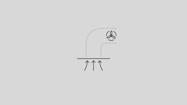 External Blower Ventilation Icon