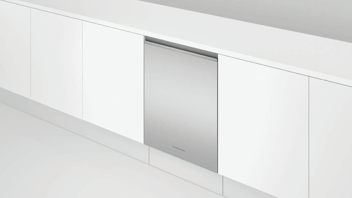 Drop door Fisher and Pakel dishwasher insitu