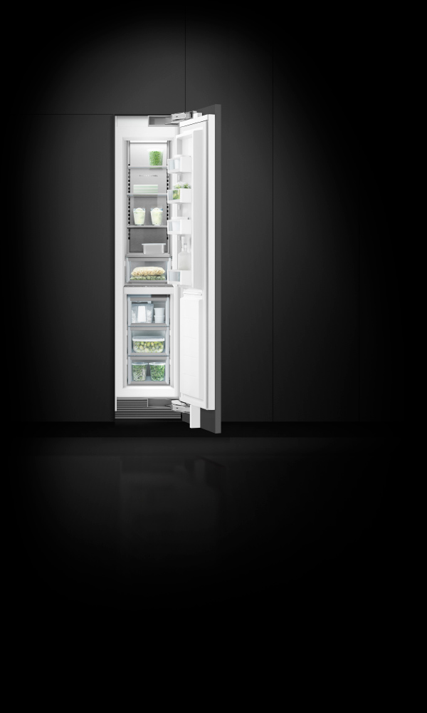 嵌入式单冷冻冰箱，46cm，自动制冰, hero