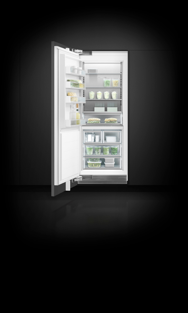 嵌入式单冷冻冰箱，76cm，自动制冰, hero