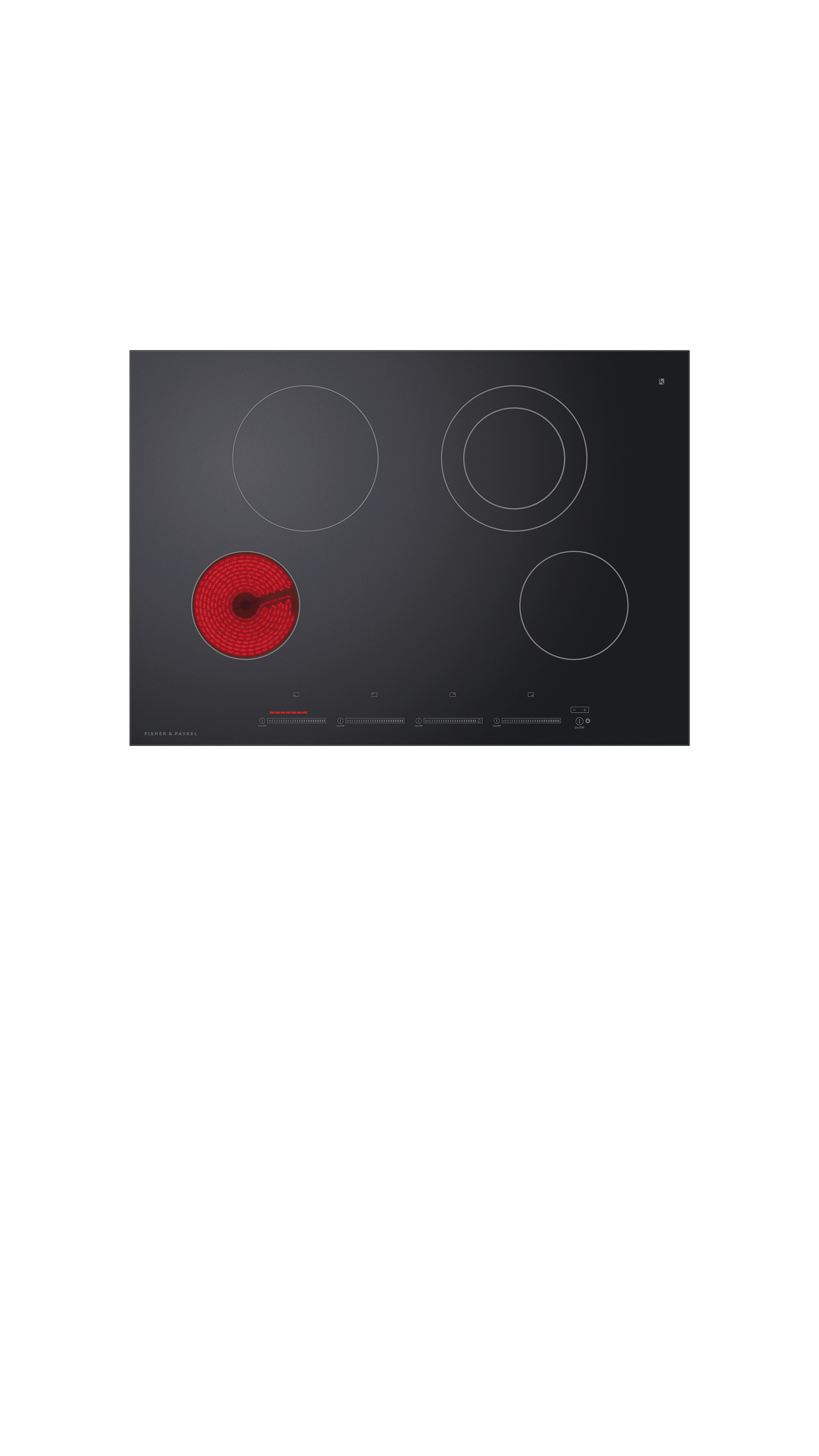 Fisher and Paykel Electric Cooktop, 30”