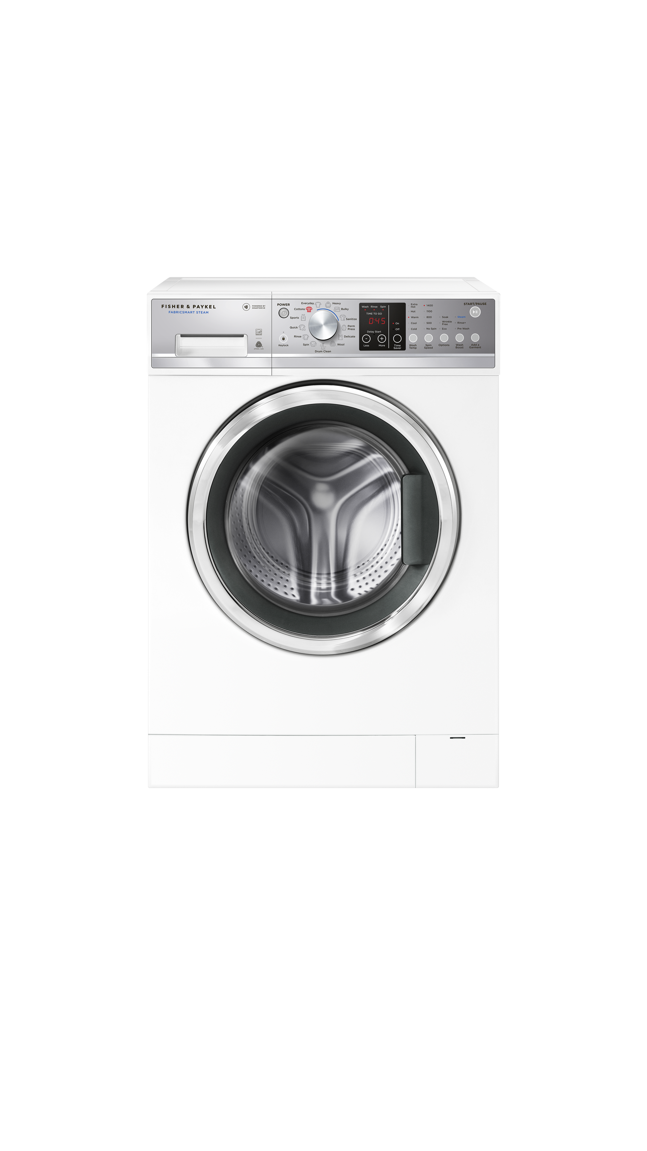 Fisher and Paykel Front Load Washer, 2.4 cu ft, Time Saver