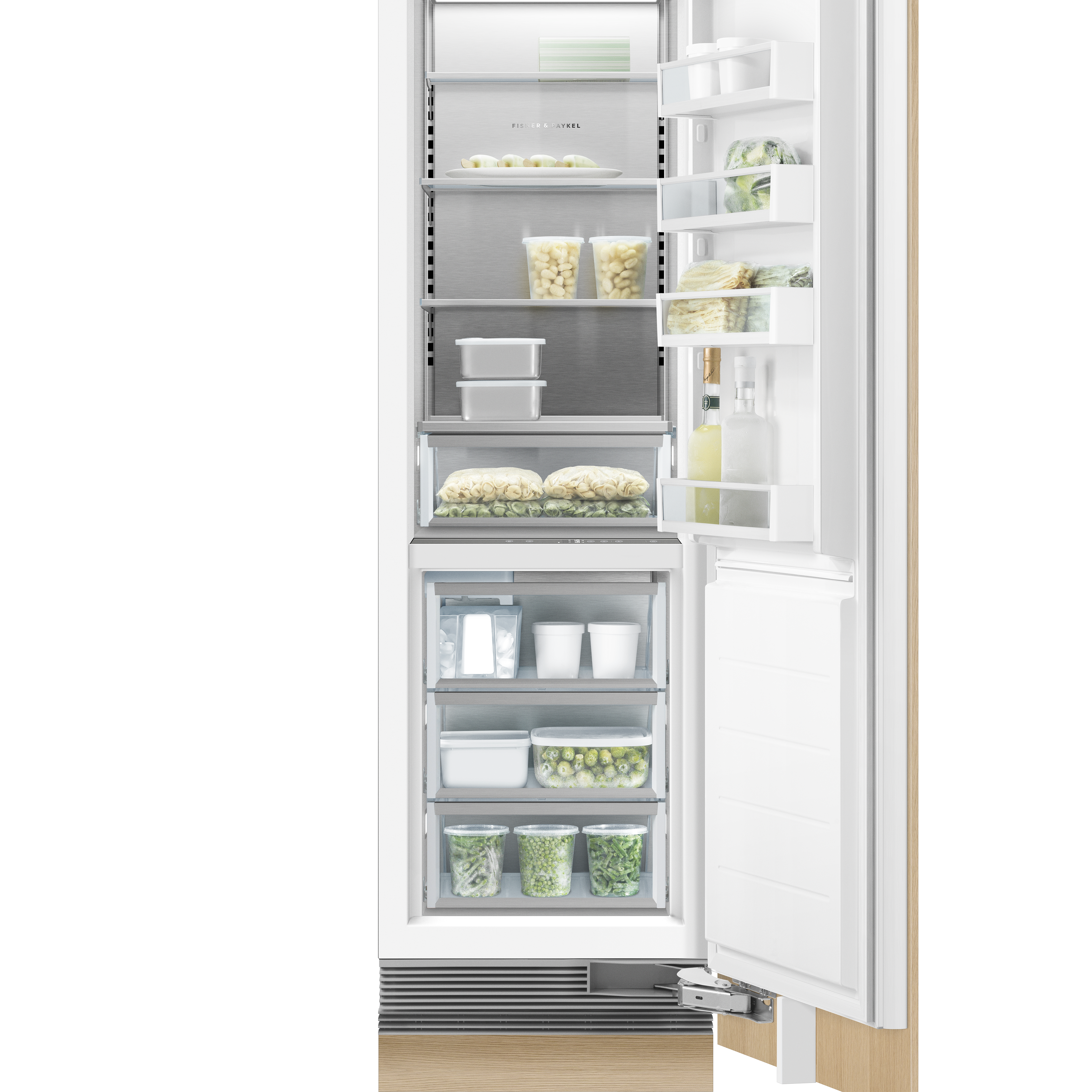 Fisher and Paykel Integrated Column Freezer, 24", Ice