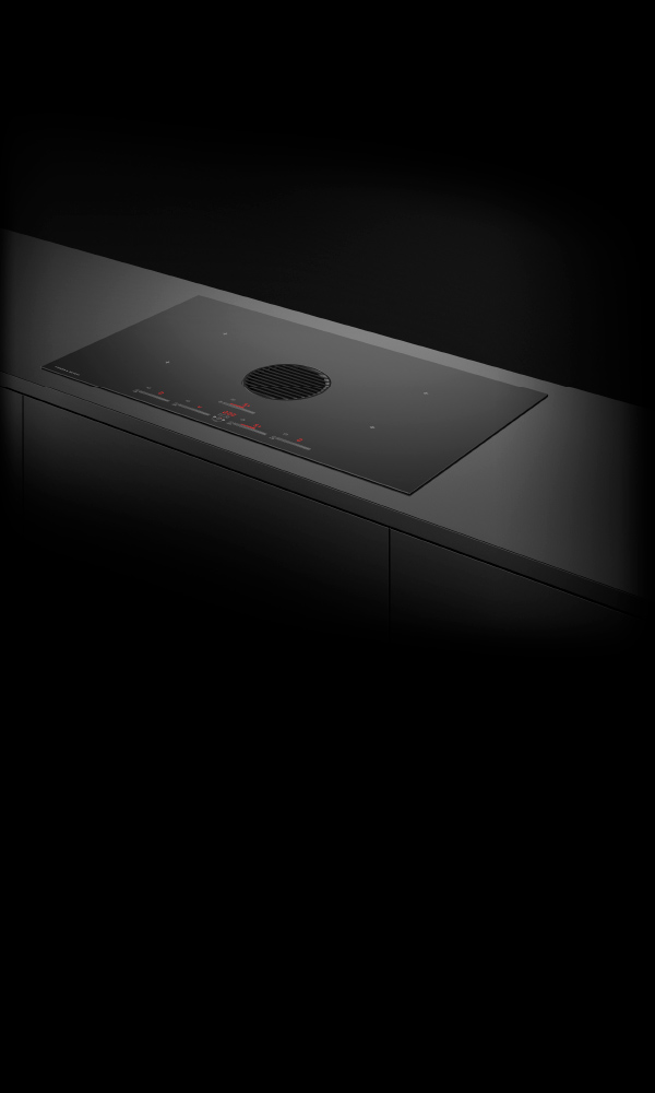 Induction Cooktop, 36", 4 Zones with Integrated Ventilation, hero