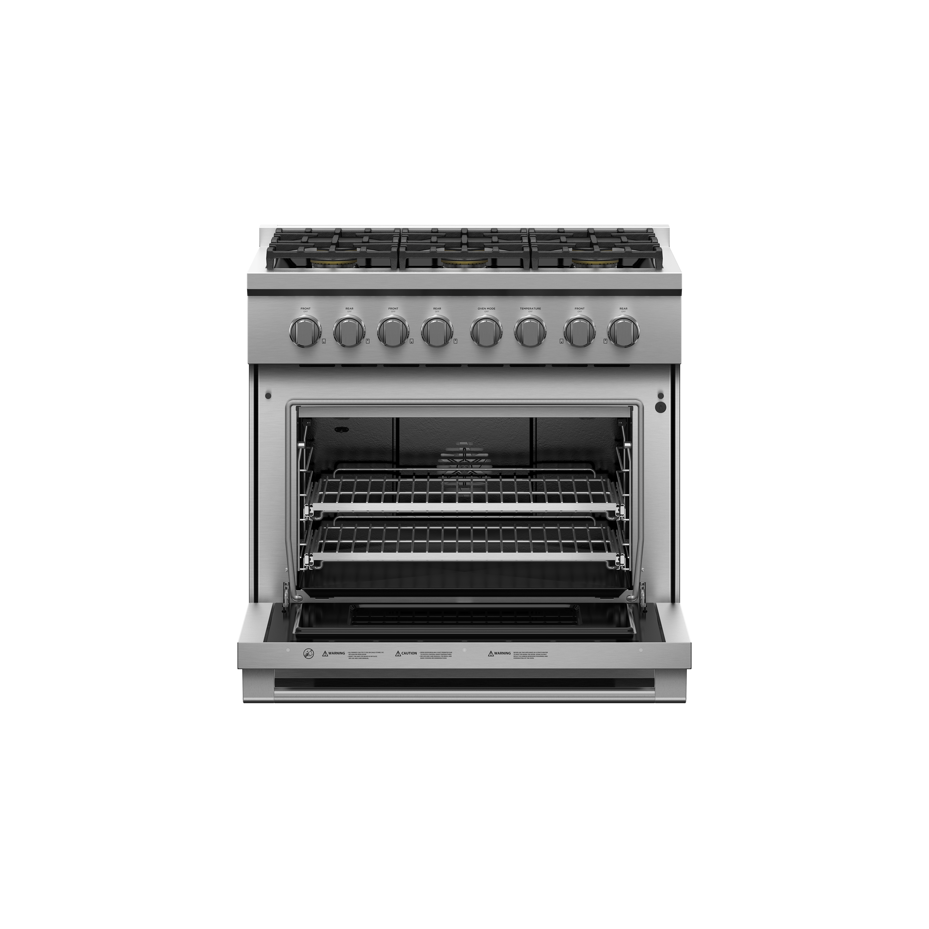 Fisher and Paykel Gas Range, 36", 6 Burners