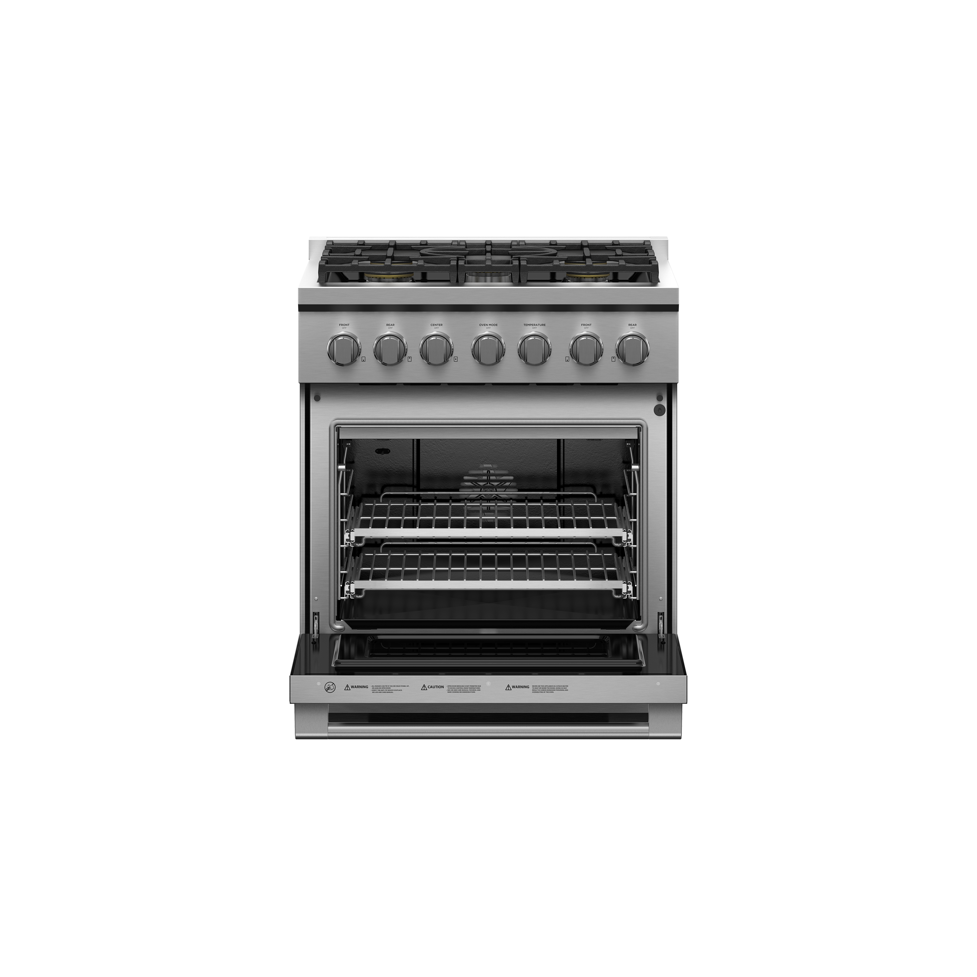 Fisher and Paykel Gas Range, 30", 5 Burners