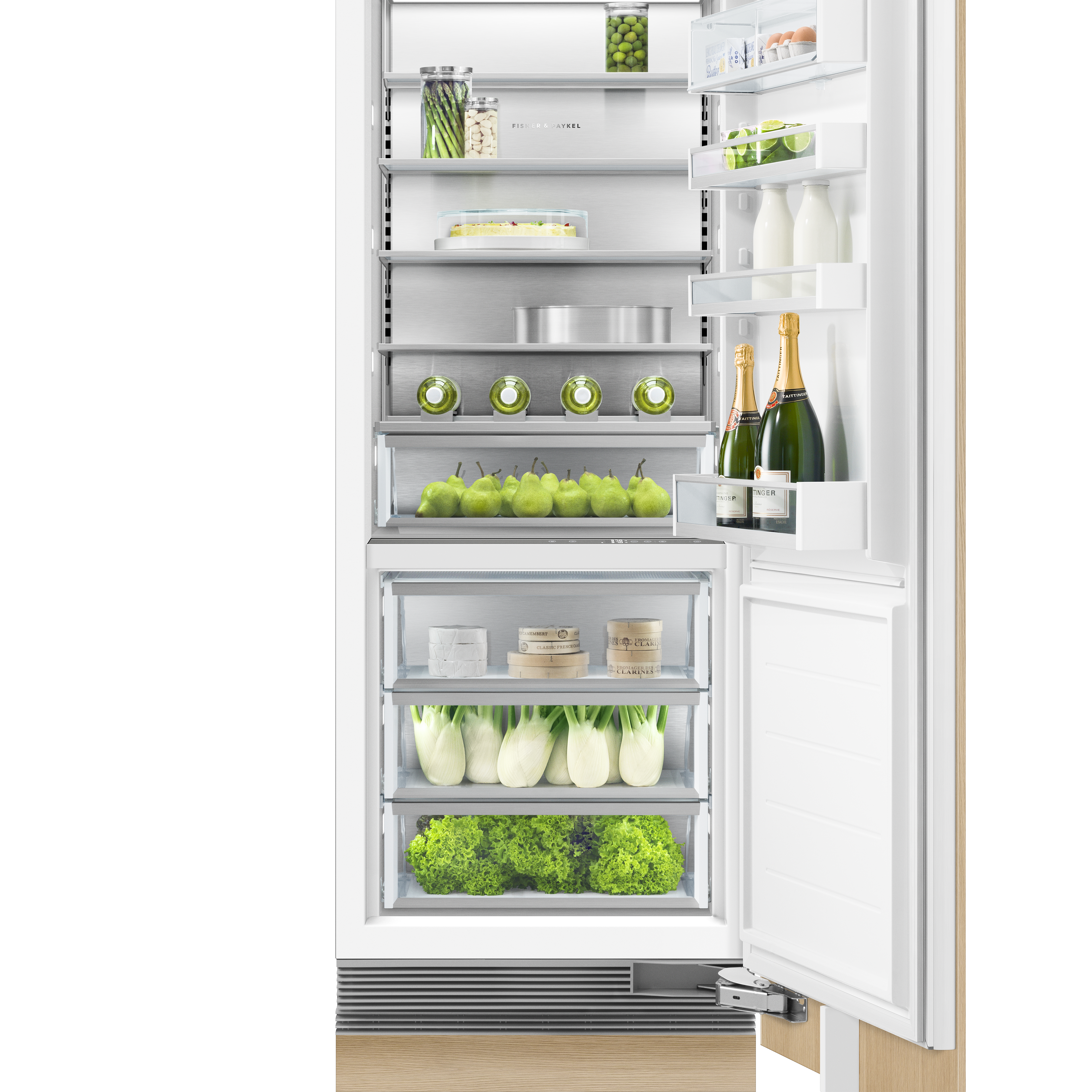 Fisher and Paykel Integrated Column Refrigerator, 30", Water