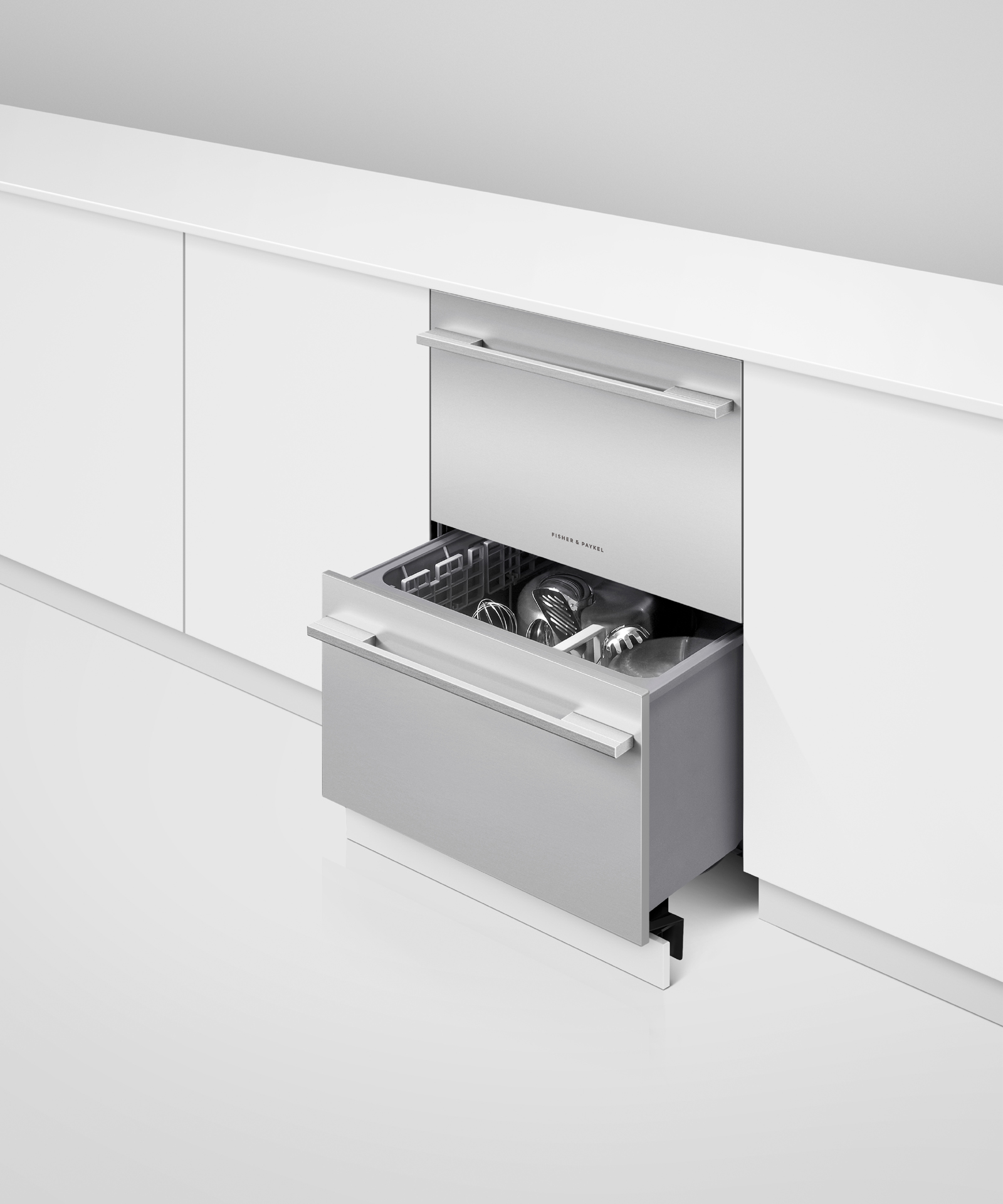 Fisher and Paykel DD24DI9 N Integrated Double DishDrawer